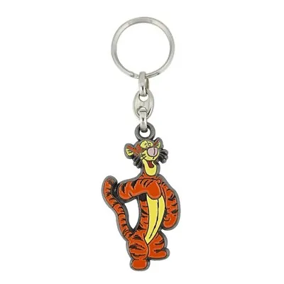 £3.95 • Buy Disney Winnie The Pooh - Tigger Enamelled Licensed Keychain-Keyring