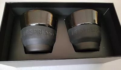 Nespresso Touch Set Of 2 Cappuccino Cups. Ltd Ed. Geckeler Michels Design. BNIB • £31.99