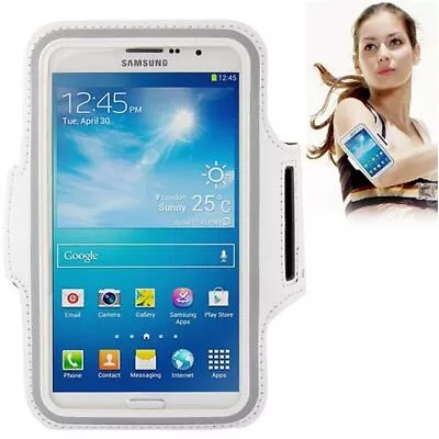 Fitness Arm Band Sports Bag Jogging Cases For Samsung Galaxy Mega 6.3 I9200 • $25