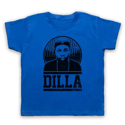 J Dilla Tribute American Rap Produce Hip Hop Unofficial Kids Childs T-shirt • £16.99