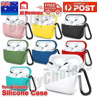 $4.95 • Buy Apple Airpods Pro Case Soft Silicone Slim Shockproof Protective Cover Airpod