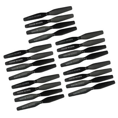 20Pcs Drone Propeller Blades For SYMA X5HW Quadcopter Spare Accessories Black • £8.05