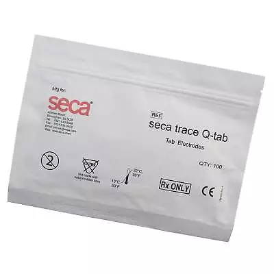 Q-Trace Electrodes For SECA ECG Machines X 100 • £7.55