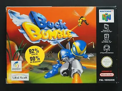 Buck Bumble For Nintendo 64 N64 *100% GENUINE* Aust. Seller  • $129.95