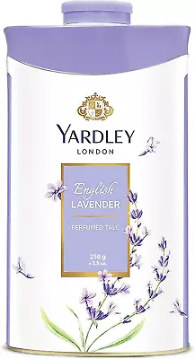 Yardley London English Lavender Perfumed Deodorizing Talc Talcum Powder 100gm • £8.26