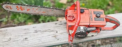 Homelite EZ Automatic Chainsaw Vintage Two Stroke Parts Or  Repair WATCH VIDEO • $70.25