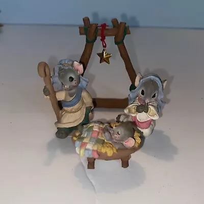 Midwest Of Cannon Falls Mousekins Nativity Set Mouse READ DESCRIPTION • $50