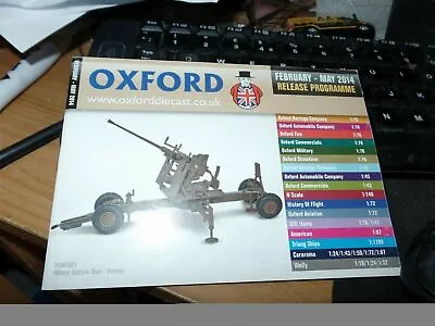 £1 • Buy Oxford Diecast Catalogue 2014 February 2014 - May 2014 Bofors