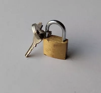 Helping Hand Vintage Mini Padlock With Keys. Made In China • $8