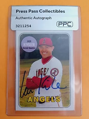 Ian Kinsler Signed 2018 Topps Heritage - Angels - Press Pass Collectibles (PPC) • $3.99