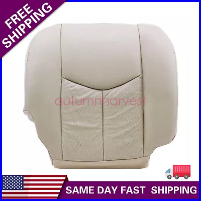 For 2003-2006 Cadillac Escalade Passenger Bottom Perforated Seat Cover Tan • $22.16