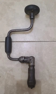 $9.99 • Buy Vintage Millers Falls No 33 Bit Brace Ratcheting Hand Drill USA
