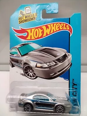 Hot Wheels - Mainline / '99 Ford Mustang - Silver - Model Car X1 • $24.72