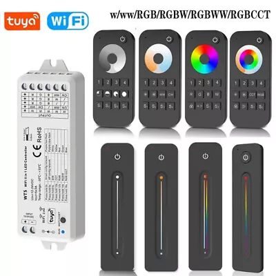 Tuya Smart WiFi Controller For COB RGB RGBW RGB CCT Single Color Led Strip Light • £13.25