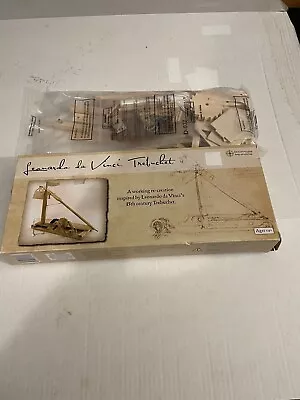 [LEONARDO DA VINCI] 15th CENTURY MILITARY LAUNCHING TREBUCHET WOODEN Model Kit • $24.96