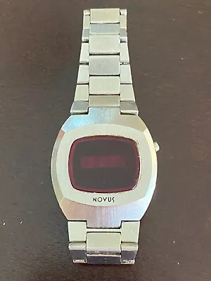 Vintage Novus Led Digital Wrist Watch Year 1970's • $120