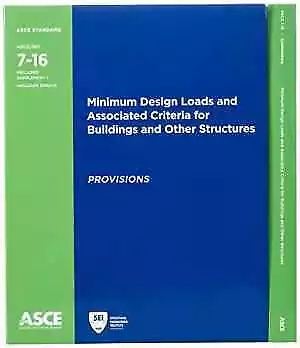 Minimum Design Loads And Associated - Paperback By American Society Of - Good • $182.36
