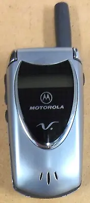 Motorola V Series V60t - Silver And Gray ( AT&T ) Very Rare TDMA Flip Phone • $42.49