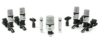 Miktek PMD7 7-Piece Drum Mic Kit + Matched Pair Of C5 Omni Capsules ($400 Value) • $1599