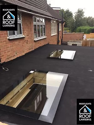 £330 • Buy Roof Light Glass Flat Roof Rooflight Skylights Double Glazed - RLRL Skylights