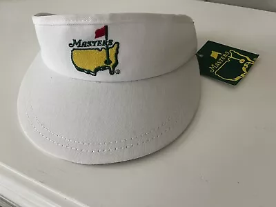 Masters Visor - White - New With Tag • $12