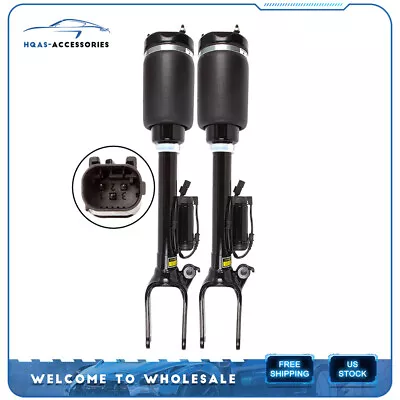 For Mercedes W164 ML350 X164 GL450 GL550 ADS Front Pair Air Suspension Struts • $295.25