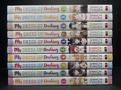 My Dress-Up Darling Manga Volumes 1-10 Brand New Sealed Square Enix English • $135