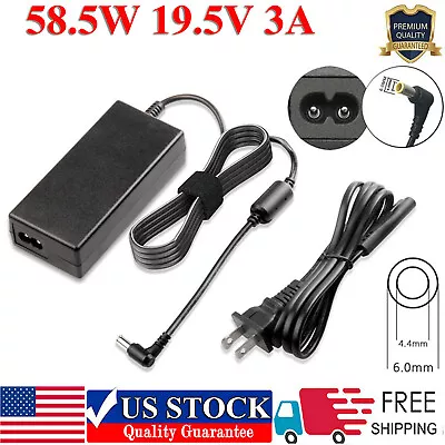 NEW 19.5V 3A For Sony Vaio PCG-61411L VGP-AC19V41 AC Power Adapter Charger +Cord • $11.49