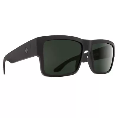 SPY OPTIC Cyrus Sunglasses With Matte Black Frame And Happy Gray Green Lens • $74