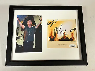 Matchbox 20 Autographed Signed Framed The Light Goes Cd Cover Jsa Coa # Ap29144 • $150