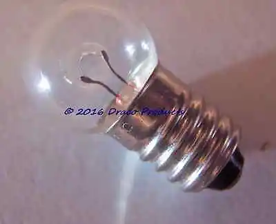 #27 Miniature E10 4.9V Screw Bulb Lamp For Lantern Radio Appliance Railroad • $3.60