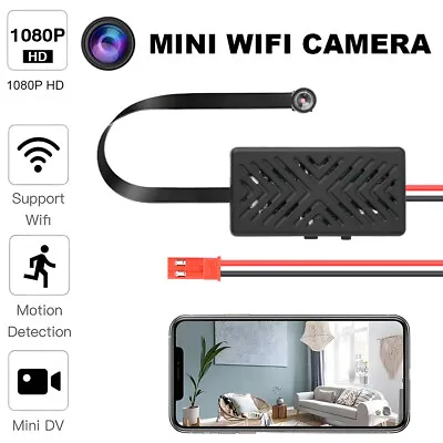 Mini Full Hd Button Monitoring Camera Wifi Built Camera Video Recording Home Car • £21.59