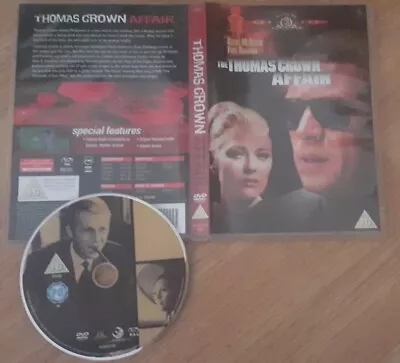 New The Thomas Crown Affair Dvd Steve Mcqueen Faye Dunaway Thriller Action Film  • £0.99