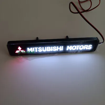 OEM FOR MITSUBISHI LED Front HOOD Emblem Illuminous Light Grille Badge Bumper • $16.87