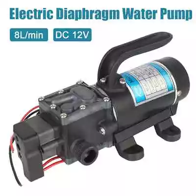 Miniature Water Pump Pressure Miniature Booster Automatic Watering Spray • $117.49