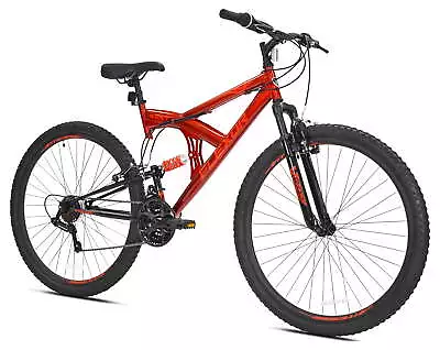 29 In Flexor Men's Dual Suspension Mountain Bike Pro Off Road 21-Speed Red NEW • $239.79