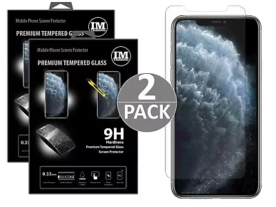 2er Pack Foil Safety Glass Real Glass Screen Protector For Xiaomi Models • $10.89