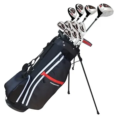 Prosimmon Golf X9 V2 Tall +1  Mens Graphite/Steel Golf Club Set &Bag -Stiff Flex • $249.99
