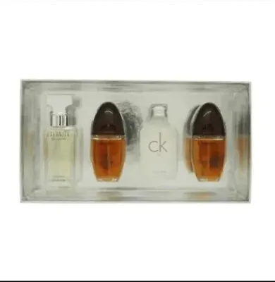 Calvin Klein Womens 4 X 15ml Miniature Gift Set Brand New & Boxed • £33.50