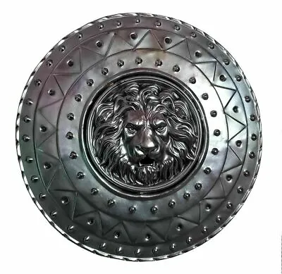 Medieval Shield Lion Legion Shield Templar Viking Norman Knight Iron Shield RSS1 • $62.10