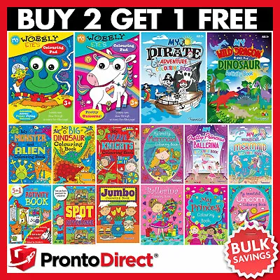 £1.99 • Buy Kids Children Colouring Books Book Fun Activity Spot The Difference Numbers