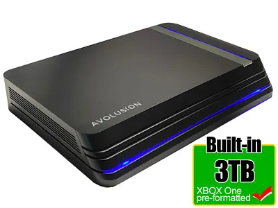 Avolusion HDDGear Pro X 3TB USB 3.0 External Gaming Hard(Xbox One X S 1st Gen) • $89.99