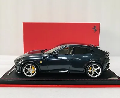 1/18 Mr Collection Ferrari Purosangue Blue Roma Limited 49 PCs With Case No BBR • $595