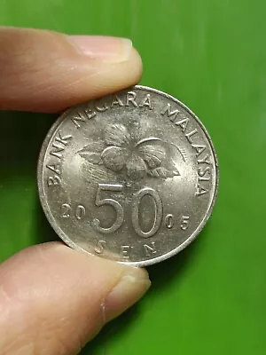 Malaysia 50 Sen 2005 Malaysia 50 Sen KM# 53 • $1.99