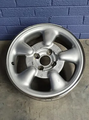 Renault Clio 15  Alloy Wheel 6.5j Et36 4x100 Cloverleaf Turbine 172 182 1.8 16v • £50