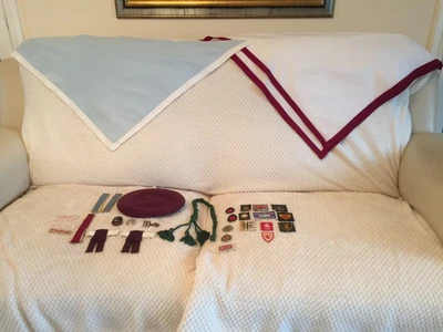 £13 • Buy 31 V'tage Scouts Memorabilia:Badges,Neckers,Lanyard,Beret,Patrol Flashes,Garters