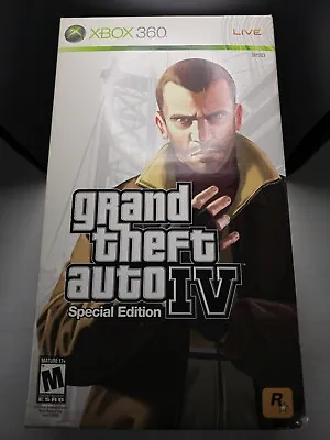 Grand Theft Auto IV Special Edition (Microsoft Xbox 360 2008) CIB • $114.99