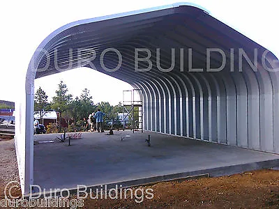 DuroSPAN Steel 20x30x16 Metal  Straight Wall DIY Arch Building  Open Ends DiRECT • $6788