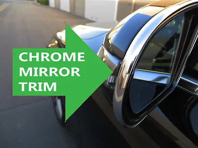 FOR LEXUS 2004-2018 New Side Mirror Trim Chrome Molding - LexuModels • $14.04