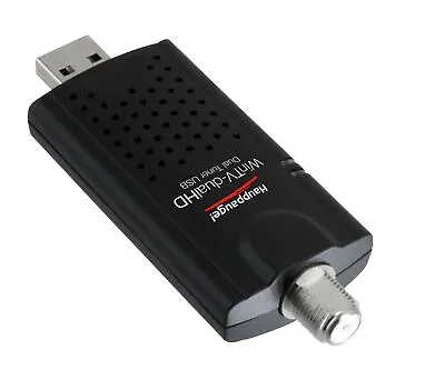 HAUPPAUGE WinTV-DualHD Dual USB 2.0 HD TV Tuner For Windows PC 1595Black • $100.33